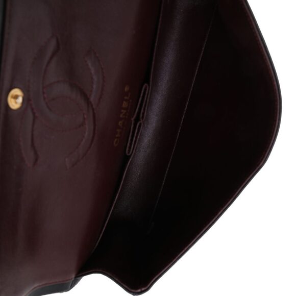 Chanel Black Quilted Lambskin Medium Classic Double Flap Bag - Picture 8 of 8